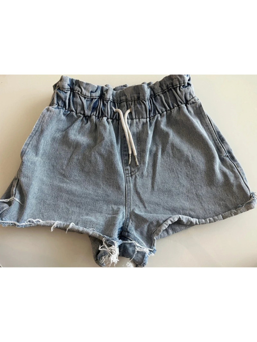 Love fire woman Small Jean shorts denim stretchy waist